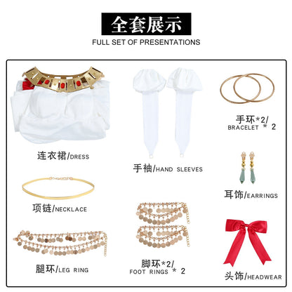 FGO Fate/Grand Order Nero Claudius Formal Dress Cosplay Costumes