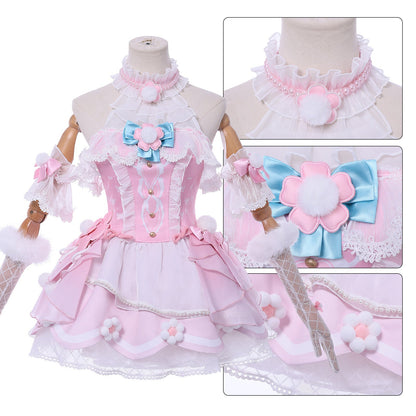 Naraka: Bladepoint Sheila My Melody Maid Outfit Cosplay Costumes