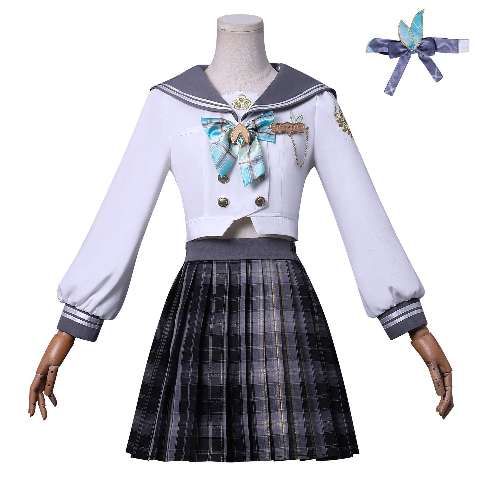 Honkai: Star Rail Firefly Springtime Greetings JK Uniform Cosplay Costumes