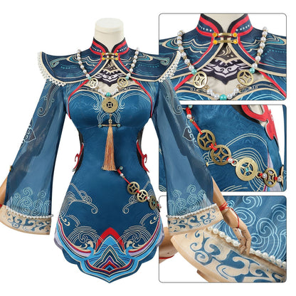 Naraka: Bladepoint Zombie Girl Tessa Ink Travel Cosplay Costumes