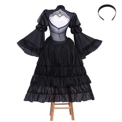 NieR:Automata YoRHa No.2 Type B 2B Black Bridal Gown Cosplay Costumes