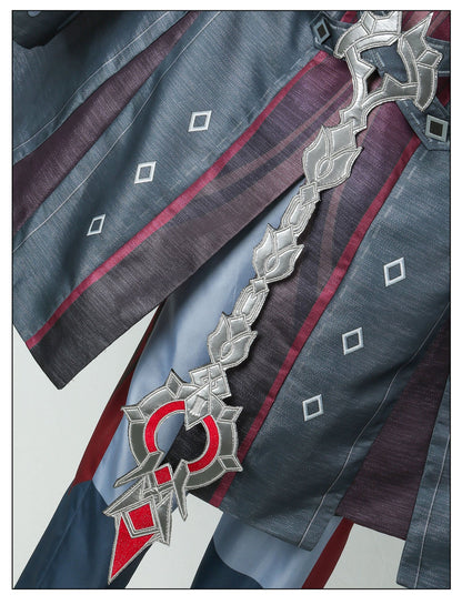 Genshin Impact Fontaine Judge Wriothesley Fullset Cosplay Costumes