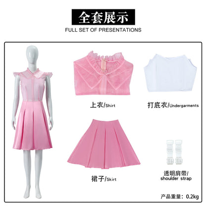 Wicked: For Good Pink Glinda Black Elphaba Dress Cosplay Costumes