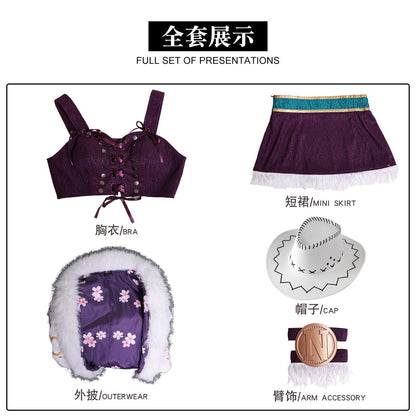 Navigation Nico Robin One Piece Live-Action Movie Cosplay Costumes