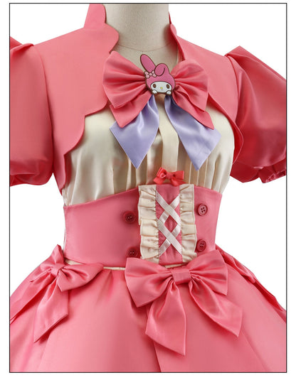 Identity V My Melody Lily Barrier Cheerleader Uniform Cosplay Costumes