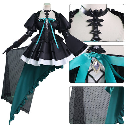 Game Arknights Wakaba Mutsumi X Ave Mujica Mortis Cosplay Costumes