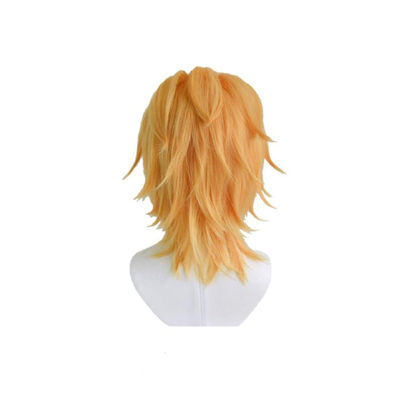 JoJo's Bizarre Adventure Golden Wind Pannacotta Fugo Blond Cosplay Wigs