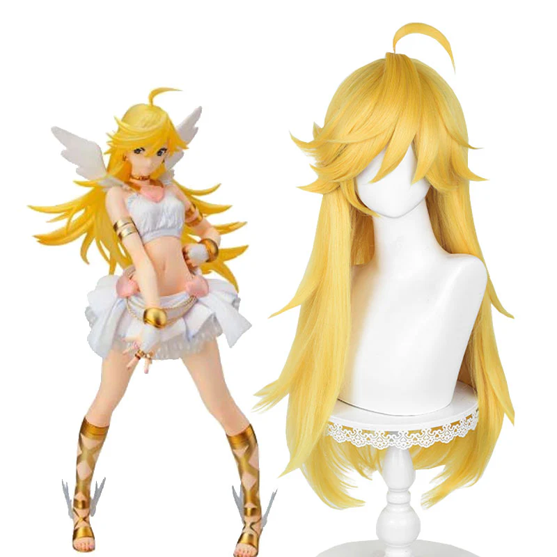 omgcos Panty & Stocking with Garterbelt Panty Long Blonde Cosplay Wig