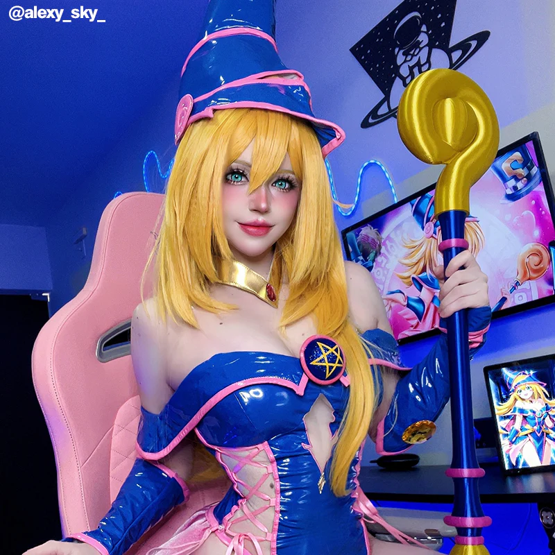 omgcos Panty & Stocking with Garterbelt Panty Long Blonde Cosplay Wig