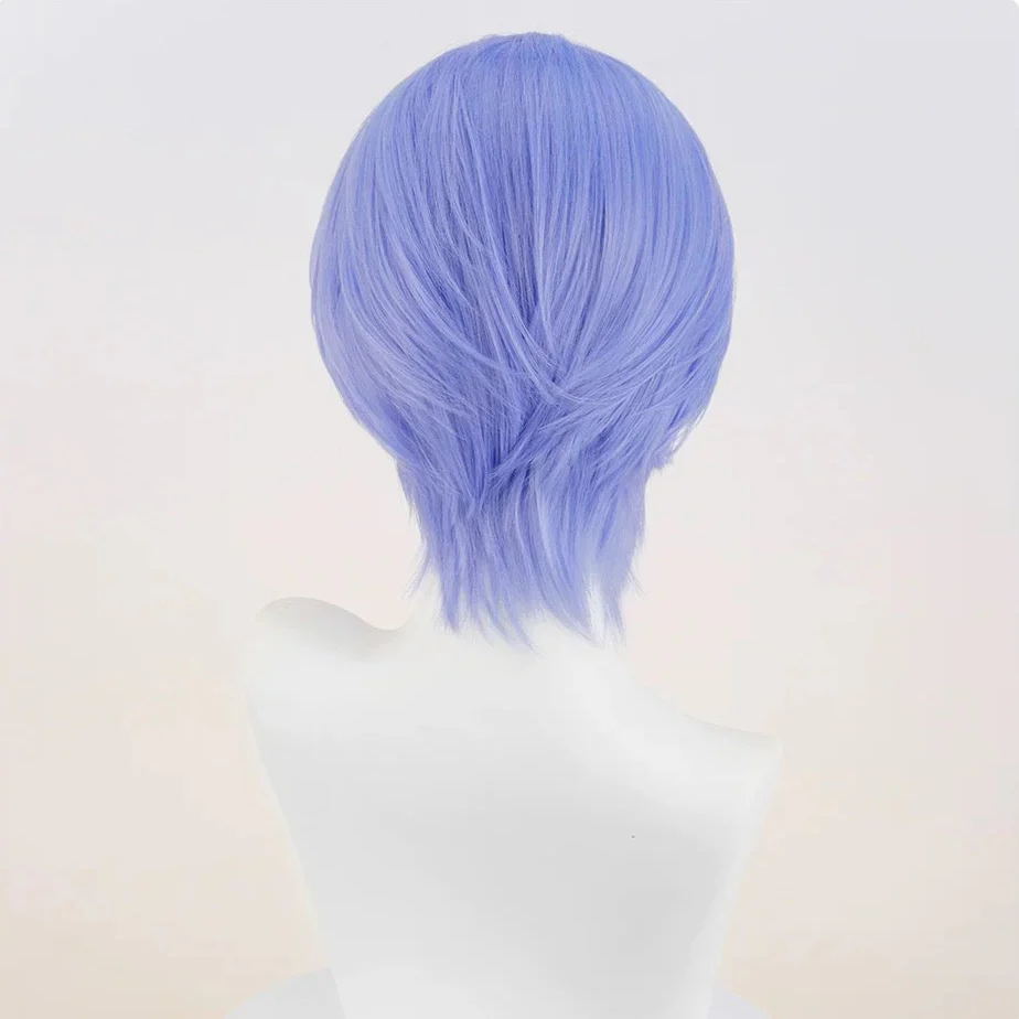 omgcos Panty & Stocking with Garterbelt Polyester Polyurethane Blue Pink Cosplay Wig