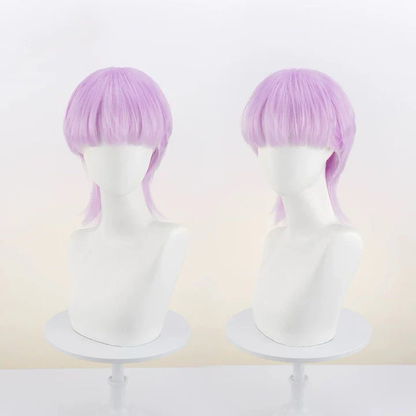 omgcos Panty & Stocking with Garterbelt Polyester Polyurethane Blue Pink Cosplay Wig