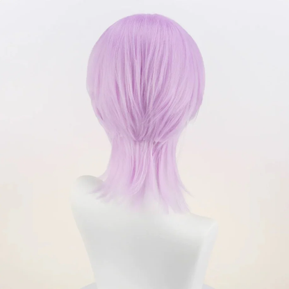 omgcos Panty & Stocking with Garterbelt Polyester Polyurethane Blue Pink Cosplay Wig