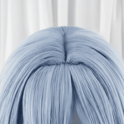 Ready To Ship EVA Rei Blue Long Curly Cosplay Wigs