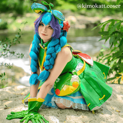Ready To Ship omgcos LOL Rain Shepherd Gwen Cosplay Costume