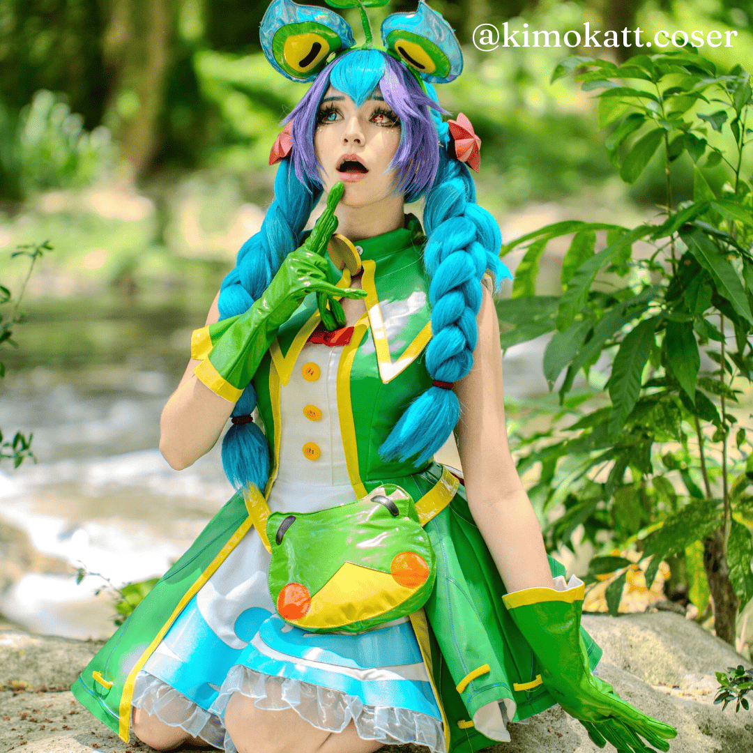 Ready To Ship omgcos LOL Rain Shepherd Gwen Cosplay Costume