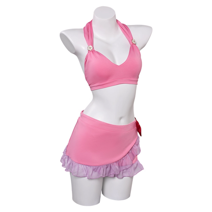 omgcos Aerith Swimwear FF7 Pink Look