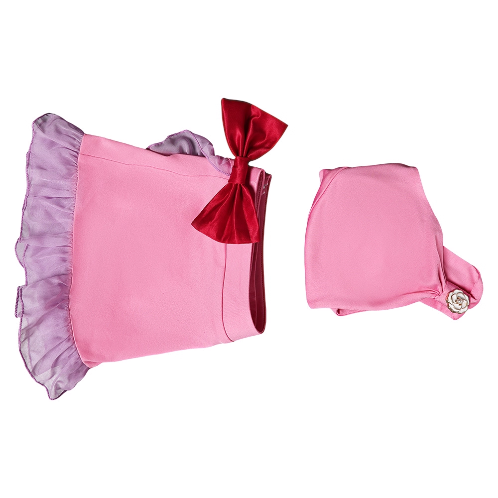 omgcos Aerith Swimwear FF7 Pink Look