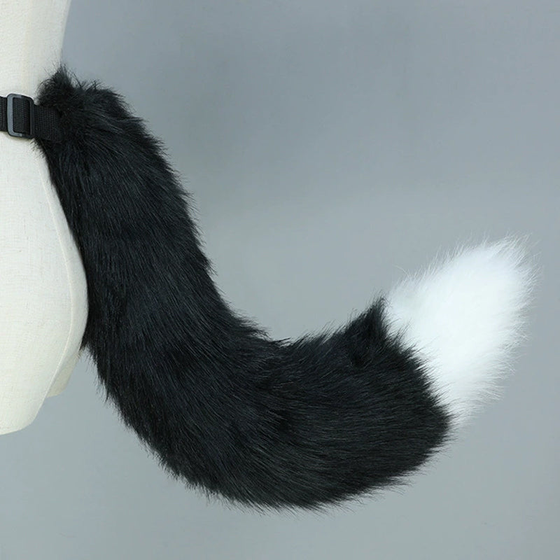 omgcos Anime Fox Tail Cosplay Props Fur Tail 11 Colors
