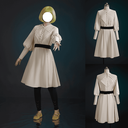 omgcos Anime Witch Hat Coco Green Cloak Cosplay Costume