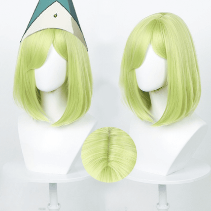 omgcos Anime Witch Hat Coco Green Cosplay Wigs 2 Colors