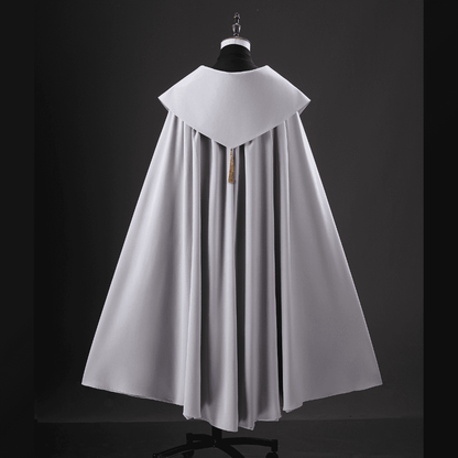 omgcos Anime Witch Hat Qifrey White Cloak Cosplay Costume