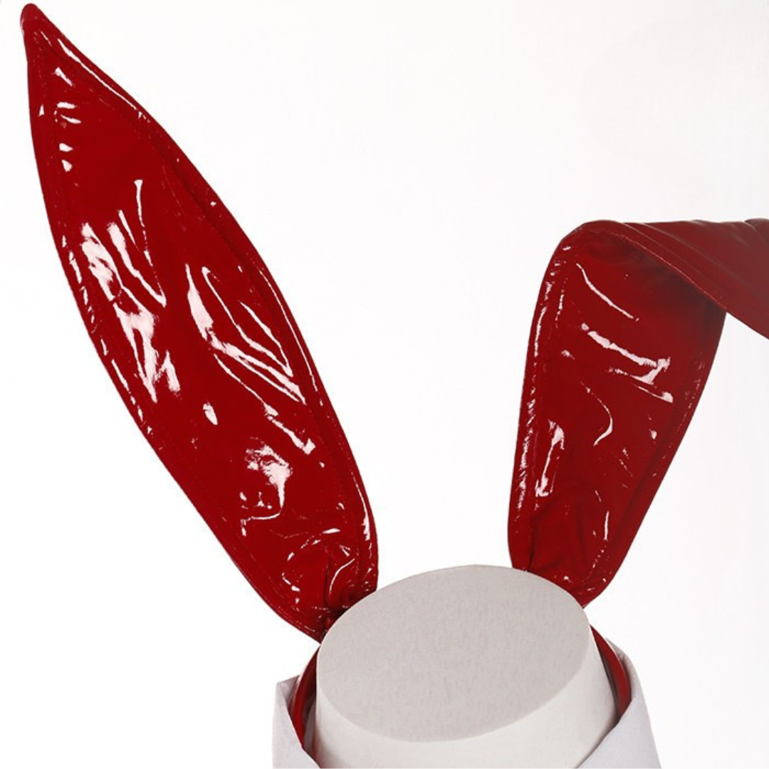 omgcos Azur Lane Taihou Red Bunny Bodysuit Sexy Cosplay Costume