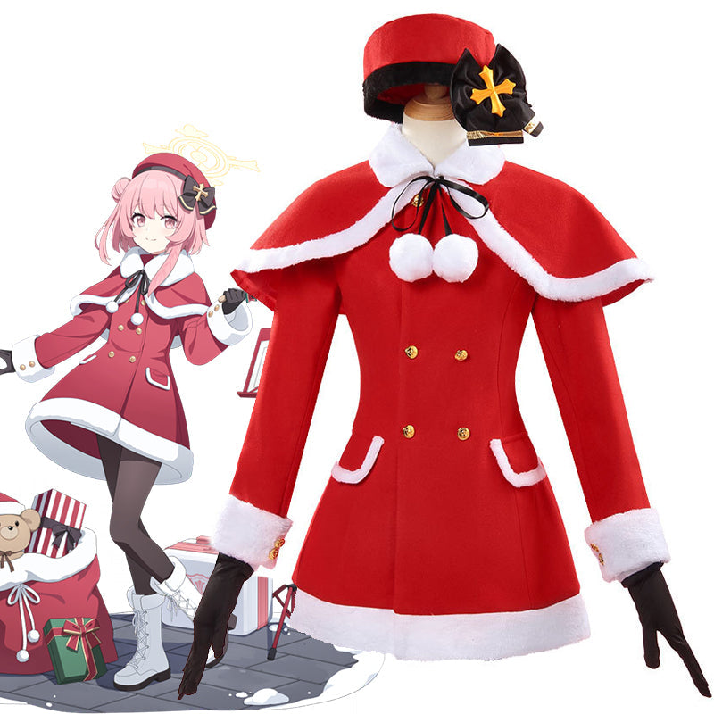 omgcos Blue Archive Serina Christmas Dress Cosplay Costume