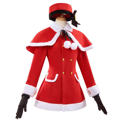 omgcos Blue Archive Serina Christmas Dress Cosplay Costume