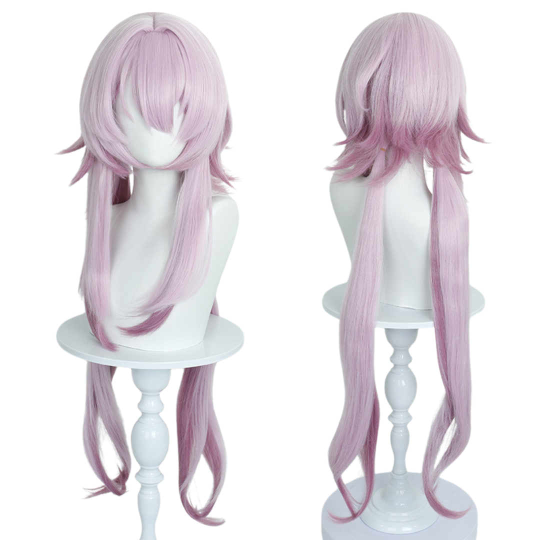 omgcos Evernight Pink Long Wig Honkai Star Rail Cosplay Wig