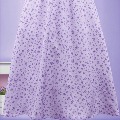 omgcos Fern Cosplay Costume Purple Floral Dress Frieren Cosplay Outfits