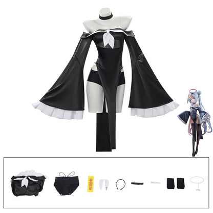 omgcos Game Blue Archive Plana Halloween Dress Cosplay Costume