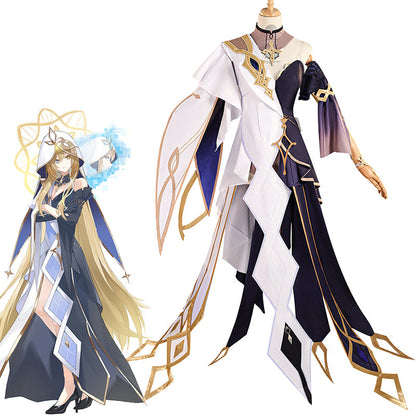 omgcos Game Genshin Impact Naberius Women Dress Cosplay Costume