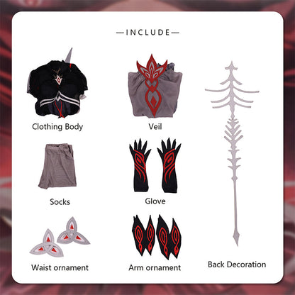 omgcos Game Genshin Impact Ronova Cosplay Costume
