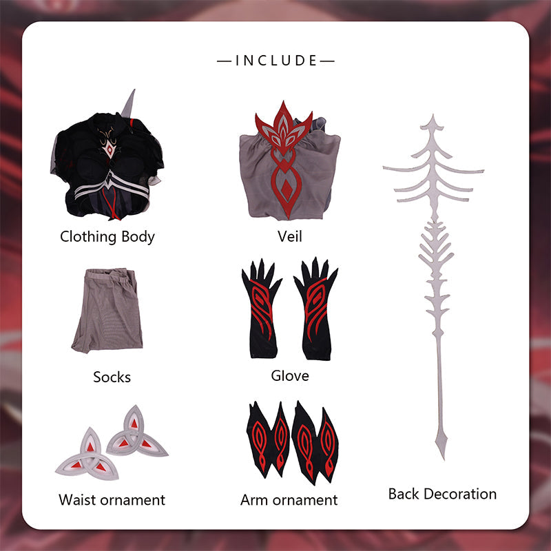 omgcos Game Genshin Impact Ronova Cosplay Costume