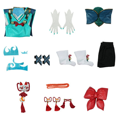 omgcos Game Overwatch Inari Kiriko Cosplay Costume