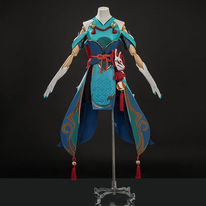 omgcos Game Overwatch Inari Kiriko Cosplay Costume
