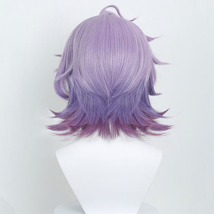 omgcos Genshin Impact Durin 40cm Mixed Purple Cosplay Wig