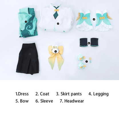 omgcos Genshin Impact Lantern Rite Yaoyao Cosplay Costume