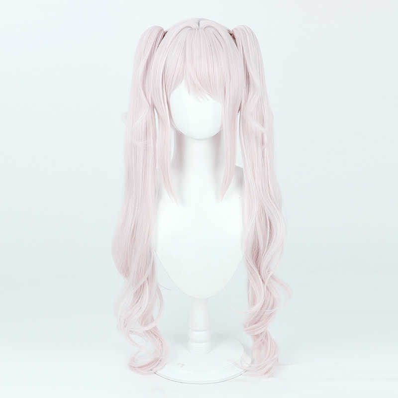omgcos Goddess of Victory: Nikke Alice Light Pink Ponytail Cosplay Wig
