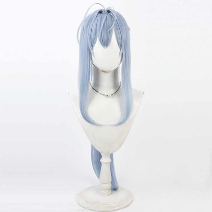 omgcos Goddess of Victory: Nikke Anchor Light Blue Ponytail Cosplay Wig