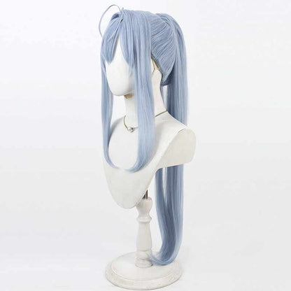 omgcos Goddess of Victory: Nikke Anchor Light Blue Ponytail Cosplay Wig