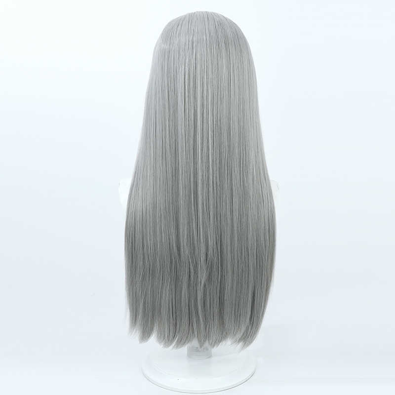 omgcos Goddess of Victory: Nikke Modernia Long Gray Cosplay Wig