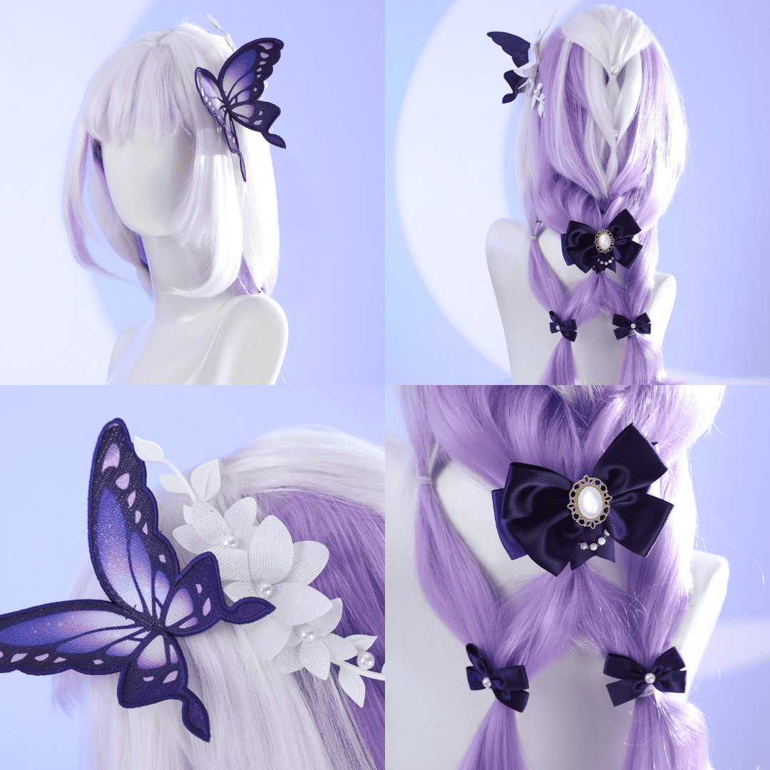 omgcos Honkai Star Rail Castorice Butterfly Cosplay Costume