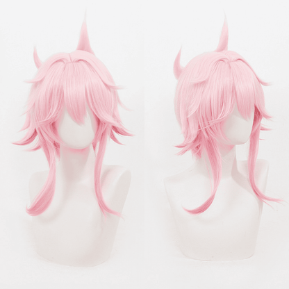 omgcos Honkai Star Rail Evanescia Pink Cosplay Wig