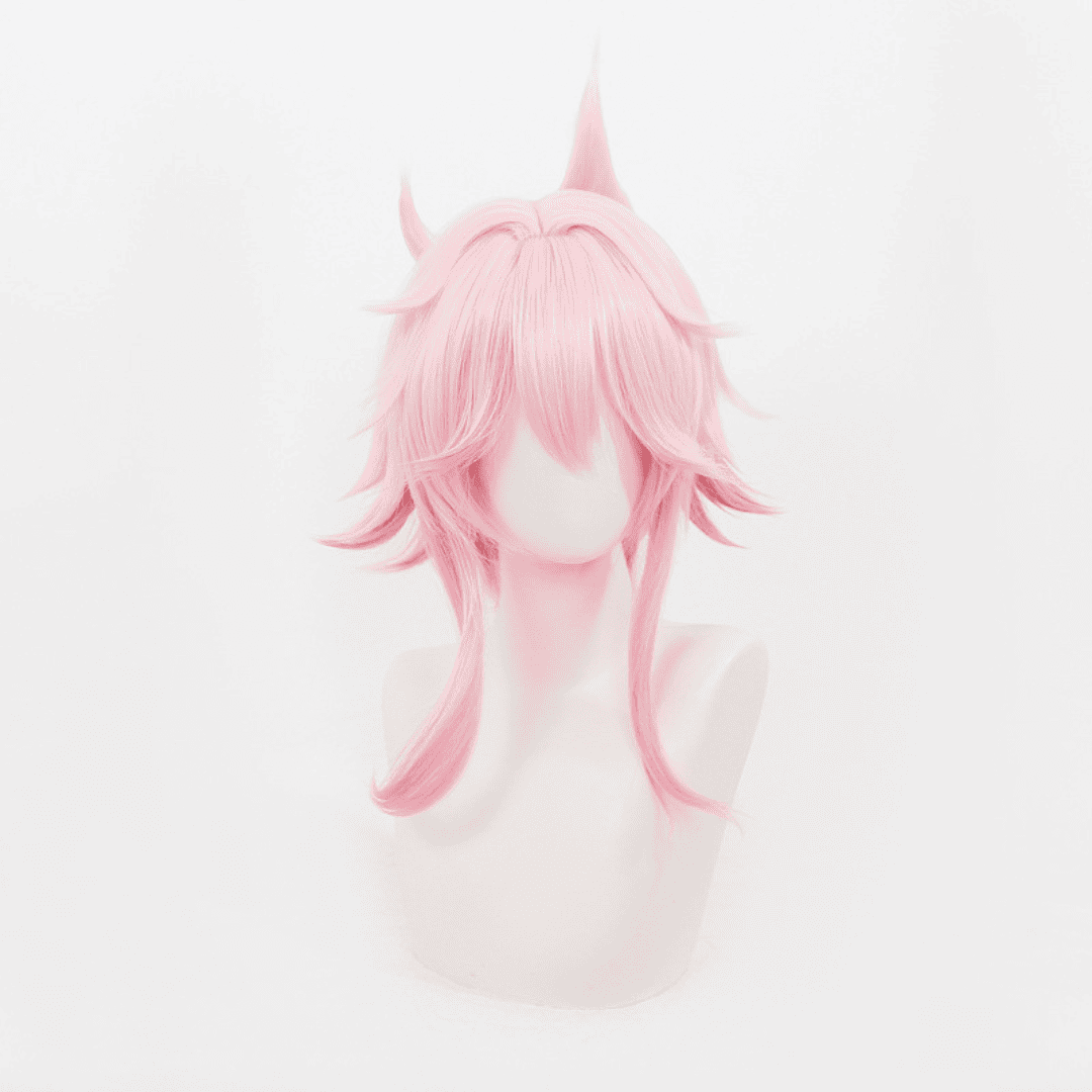 omgcos Honkai Star Rail Evanescia Pink Cosplay Wig