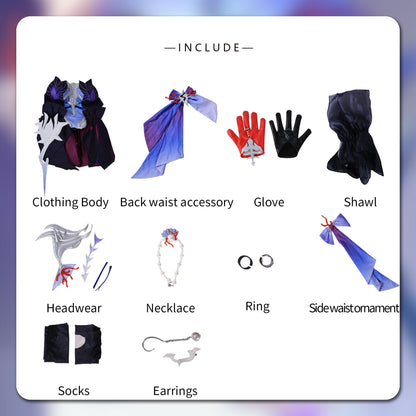 omgcos Honkai Star Rail Hysilens Cosplay Costume In Stock