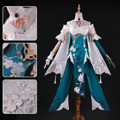 omgcos Honkai Star Rail Ruan Mei Plumblossom letter Cosplay Costume