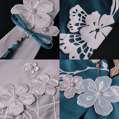omgcos Honkai Star Rail Ruan Mei Plumblossom letter Cosplay Costume