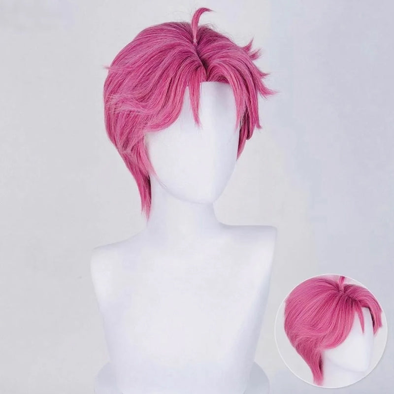omgcos Kpop Girl Demon Boys Abby Short Cosplay Wig