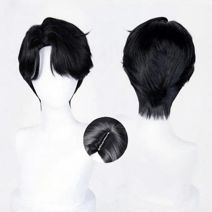omgcos Kpop Girl Demon Boys Jinu Black Cosplay Wig